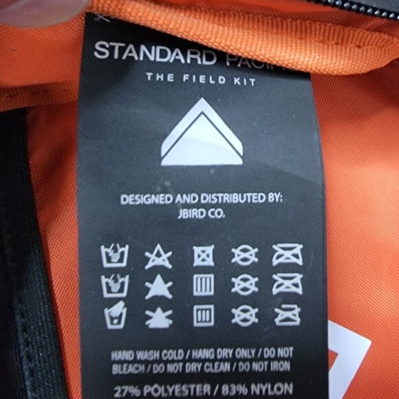 Standard Pacific Hanging Dopp Kit Toiletry Bag | Quilted Black & Gray | NWT - Picture 7 of 12